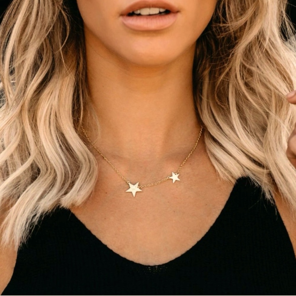 Gorjana Super Star 16” Gold plated Necklace